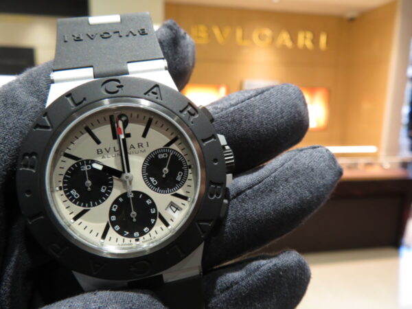 20年の時代を越えて…。ブルガリ「アルミニウム クロノグラフ」-BVLGARI（取扱い終了） フェア・イベント情報 -IMG_5541-600x450