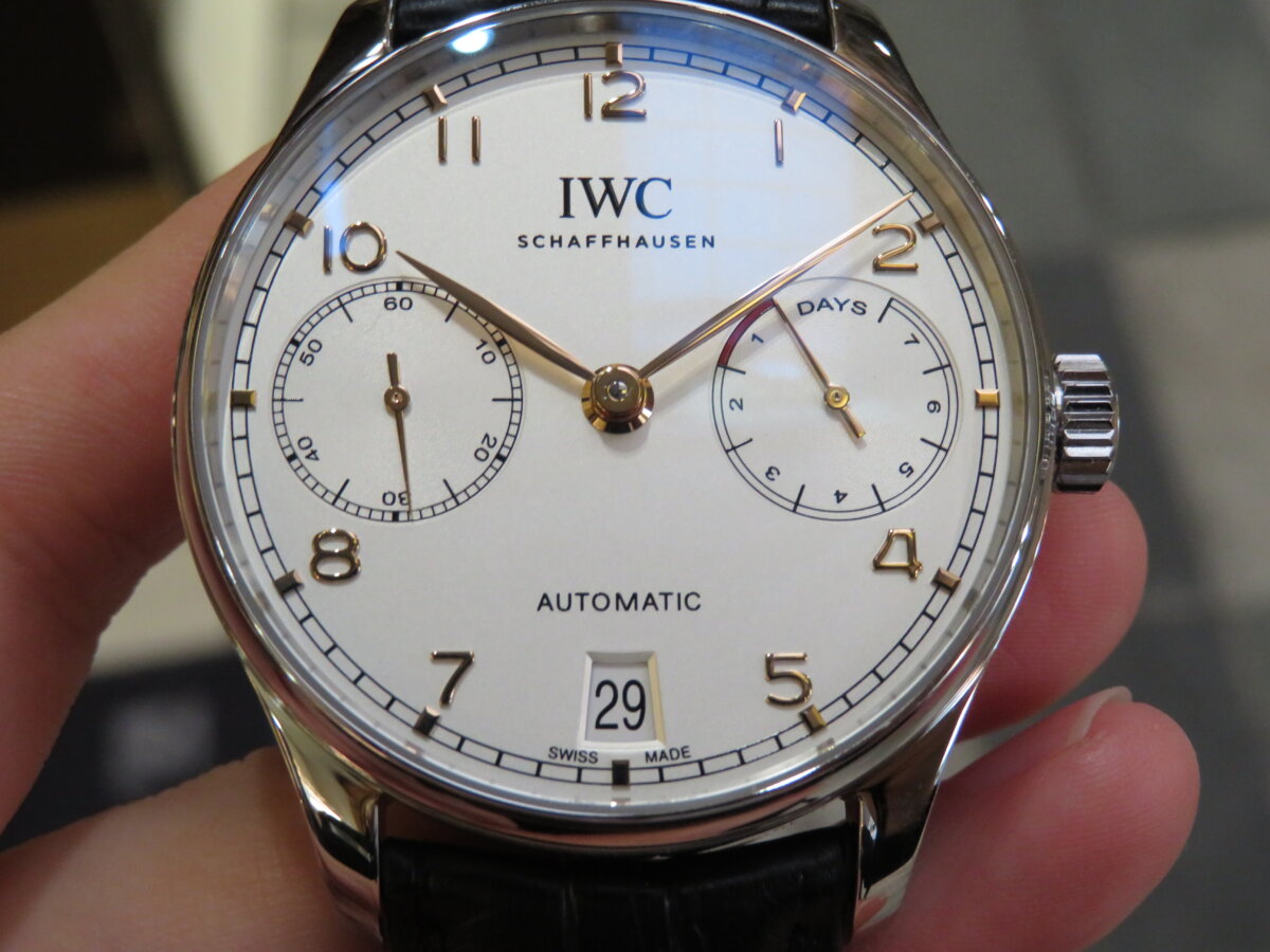 さり気ないのに視線を集めてしまうのはなぜ？IWC「ポルトギーゼ・オートマティック」-IWC -IMG_6298