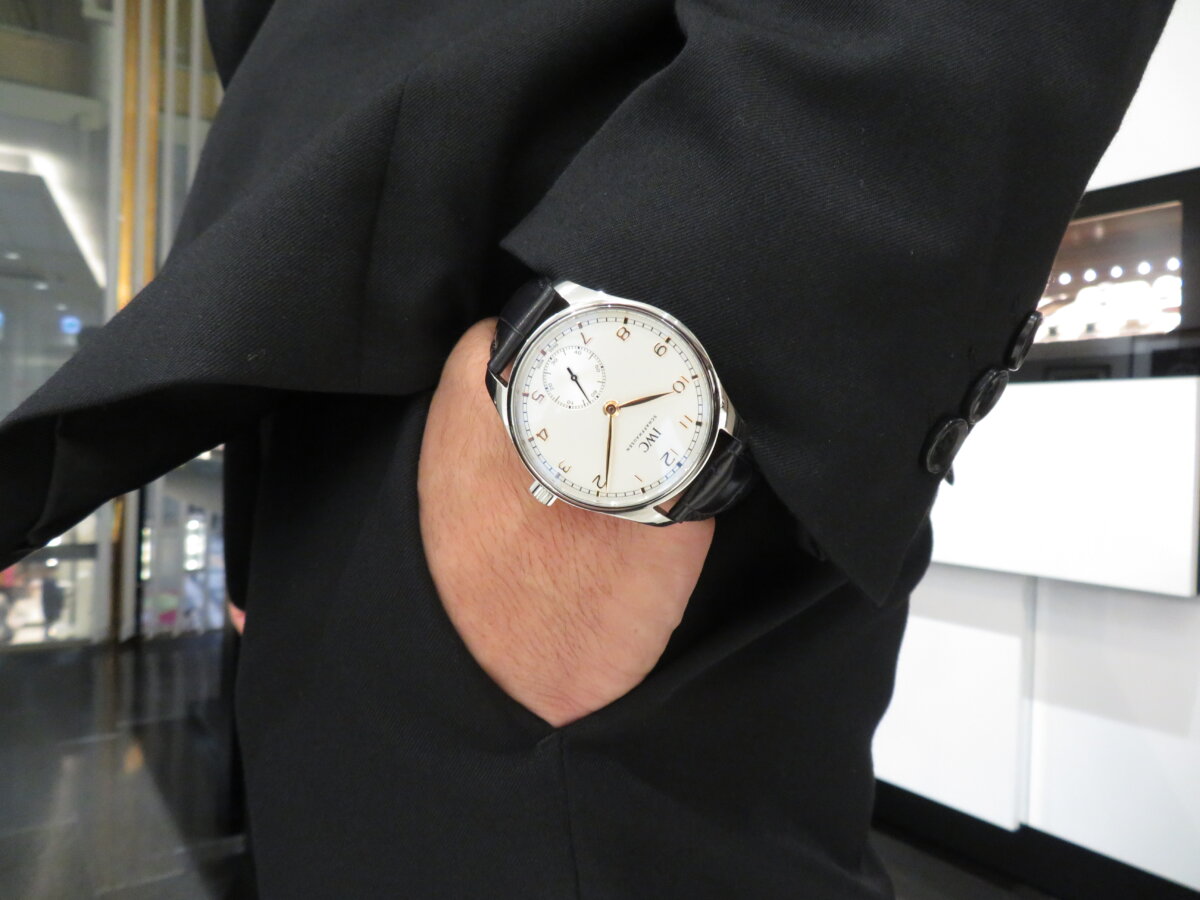 上質なデザインで永く使える大人時計。IWC「ポルトギーゼオートマティック40」-IWC -IMG_7043