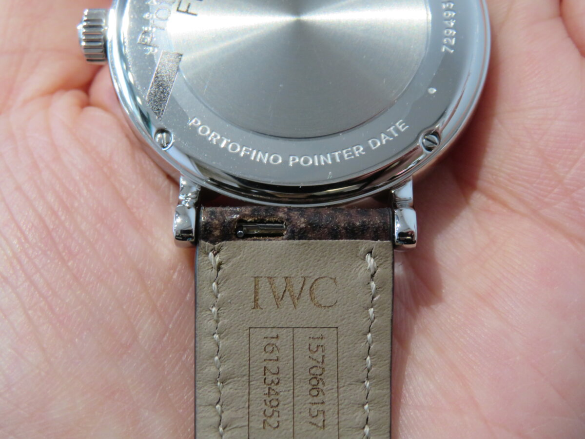 【 IWC 】腕元に上品なお時計を・・。ペアウォッチとしてもお薦めな「ポートフィノ」をご紹介いたします。-IWC -IMG_1103