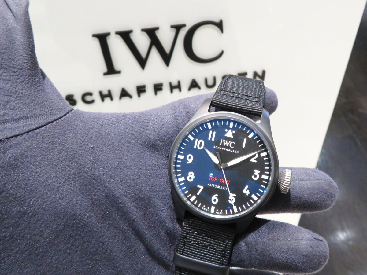 【IWC】視認性抜群！セラミックケースがかっこいいビッグ・パイロット・ウォッチTOPGUN-IWC -IMG_1520