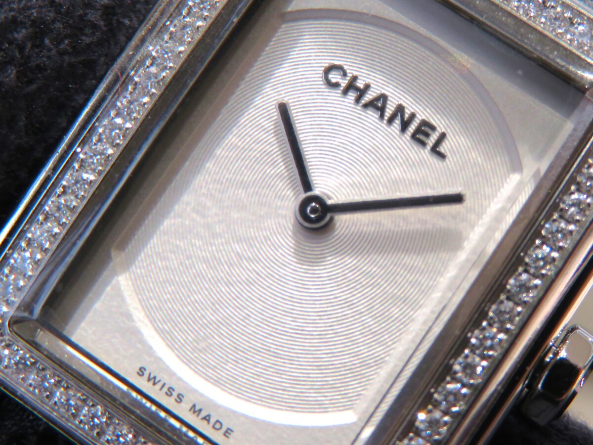 【CHANEL】オパールホワイト文字盤とダイヤモンドが美しい ボーイフレンド-CHANEL -IMG_1557