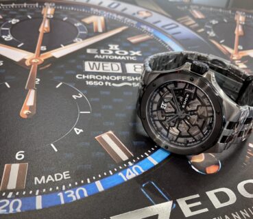 【 エドックス 】 12角形ベゼル×フルスケルトン モデルをご紹介。