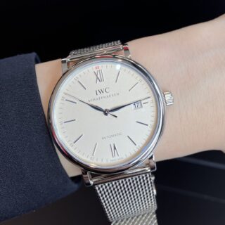 【 IWC 】メッシュブレスが涼しげな「ポートフィノ・オートマティック」をご紹介。