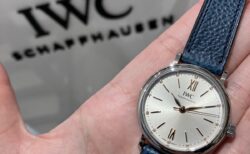 メッシュベルトがしなやかなフィット感を演出 IWC「ポートフィノ