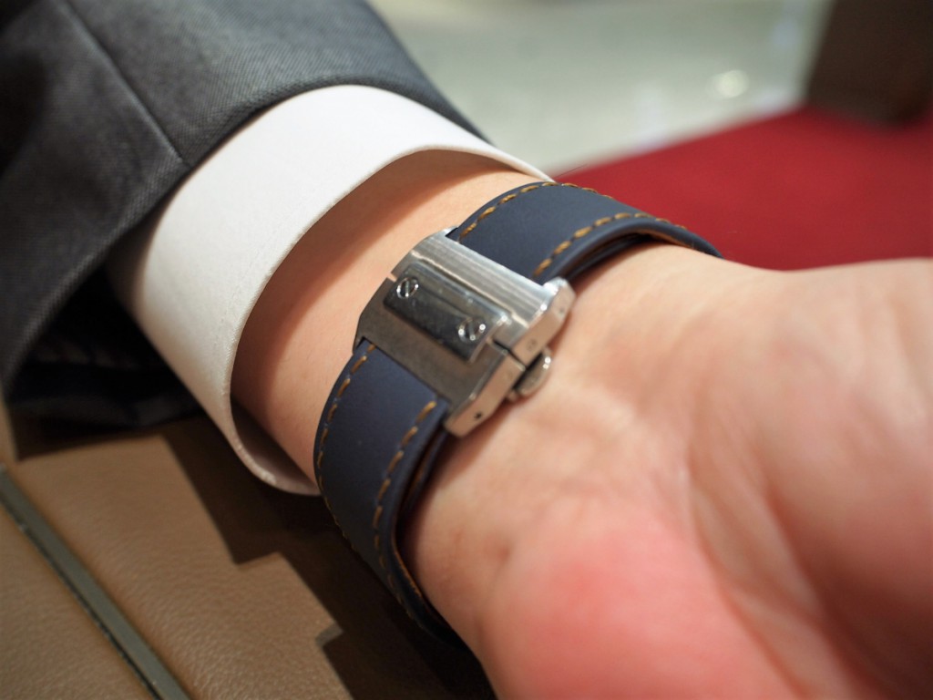 Cartier用にオーダーいただいた“Jean Rousseauのオリジナルストラップ