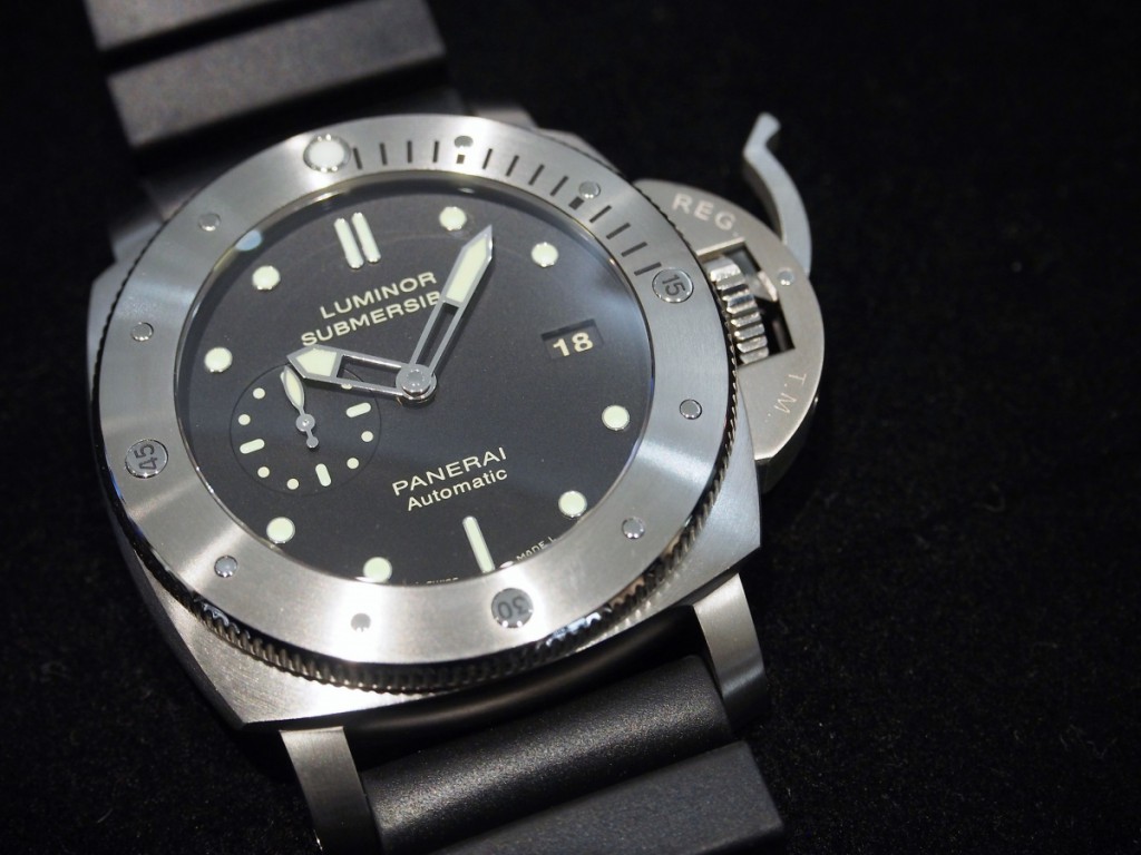 PANERAI / Luminor Submersible 1950 3 Days Automatic Titanio - 47mm　入荷しました。-PANERAI -P4250008-1024x768