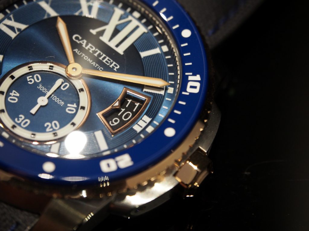 カルティエ2016年新作ブルーのカリブルドゥカルティエダイバーが入荷！-Cartier 〉SIHH -P6100390-1024x768