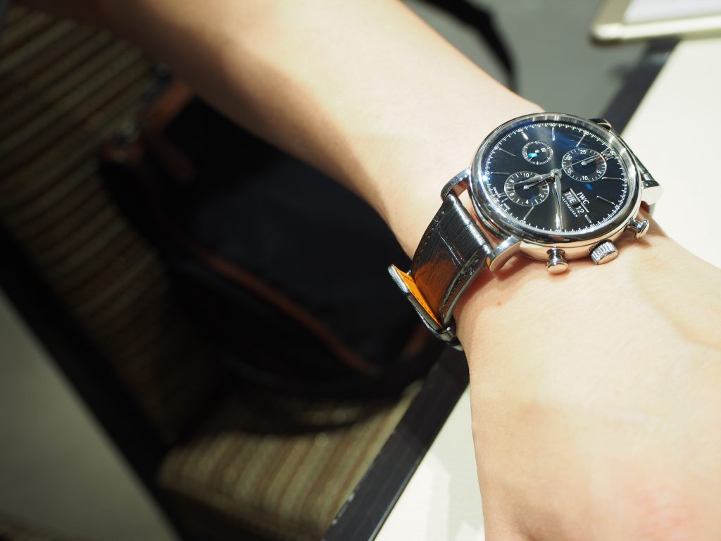 IWCポートフィノ・クロノグラフをカスタマイズ！ ｜ oomiya 京都店 