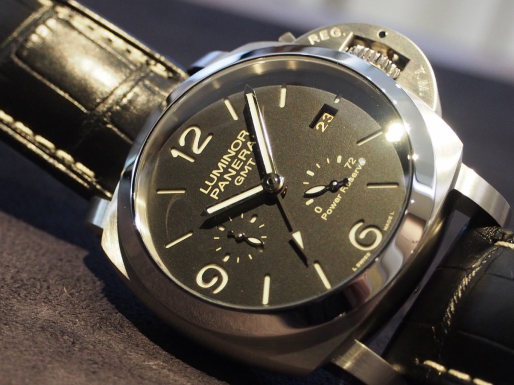 パネライ PANERAI PAM00321 ルミノール 1950 3デイズ GMT 自動巻き メンズ _713366