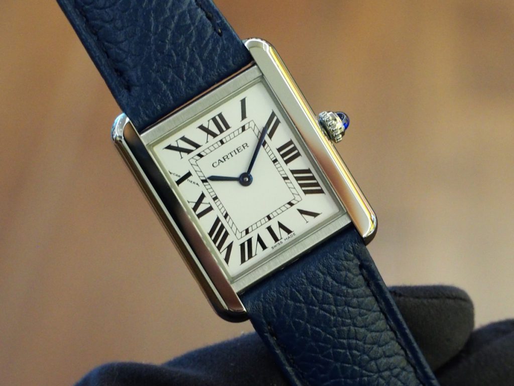 Cartier(カルティエ)】新しくなった”タンク ソロ ウォッチ”は革