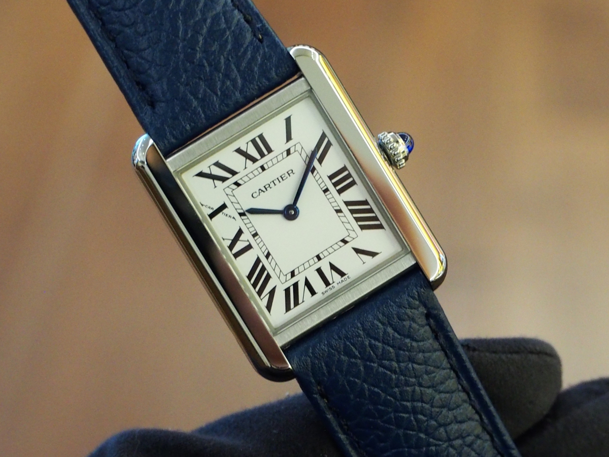 Cartier カルティエ クロコダイル 純正革ベルト 18mm 茶色+spbgp44.ru