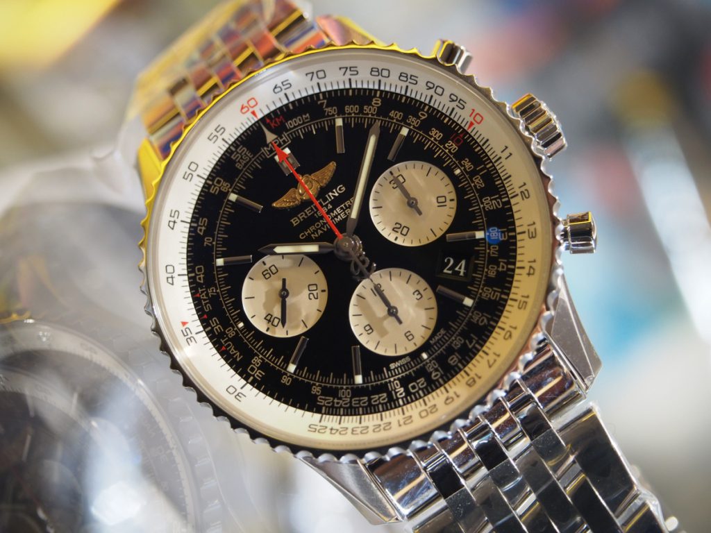 【BREITLING(ブライトリング)】新作や限定もいいけどやっぱり定番がカッコいい！！/ナビタイマー01-BREITLING -PC230104-1024x768