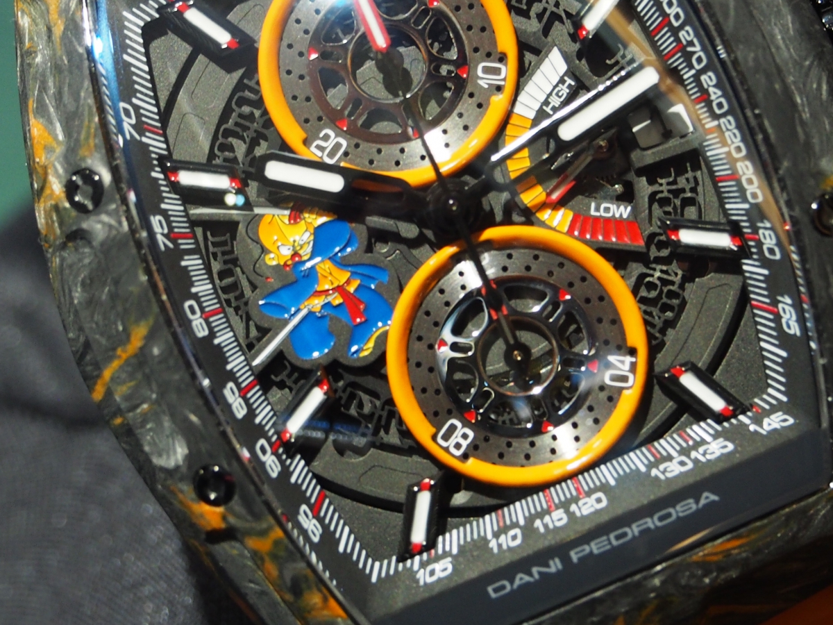 MotoGP王者ダニ ペドロサが手掛けた特別なデザイン「チャレンジ クロノⅡ カーボン」