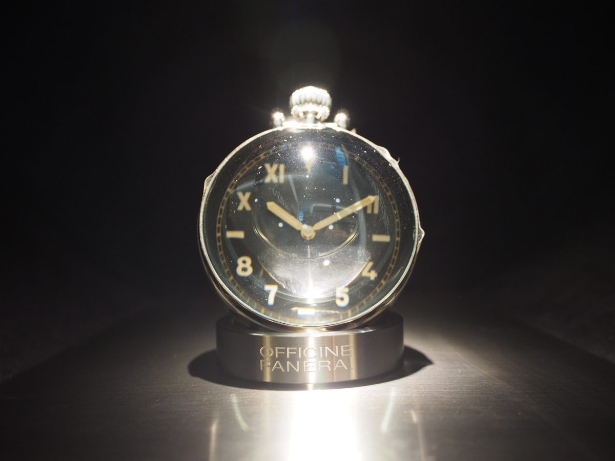 Panerai Collection パネライの置時計 インテリアにいかがですか Oomiya 京都店ブログ 正規輸入時計専門店