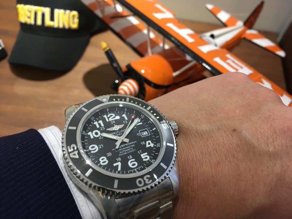 ブライトリング　スーパーオーシャン44の洗練されたデザインを...-BREITLING -20170225_170228_0189-1024x768