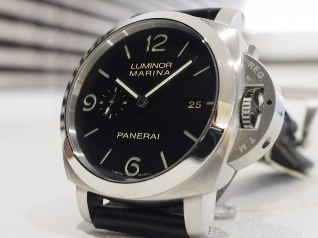 お急ぎ下さい！定番のパネライ【PAM00312】残り僅か!!見比べれるのも今のうちです。-PANERAI -P2140779-1024x768