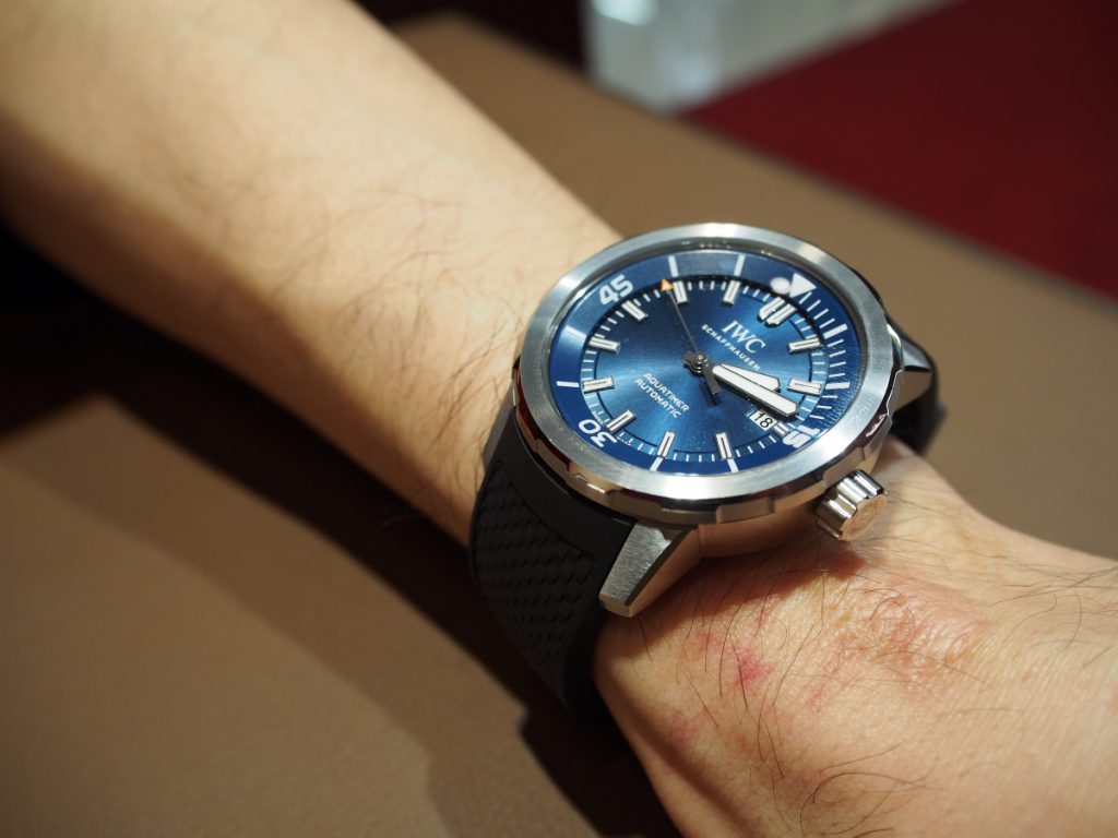 iwc　アクアタイマー　ラバーベルトアクアタイマー