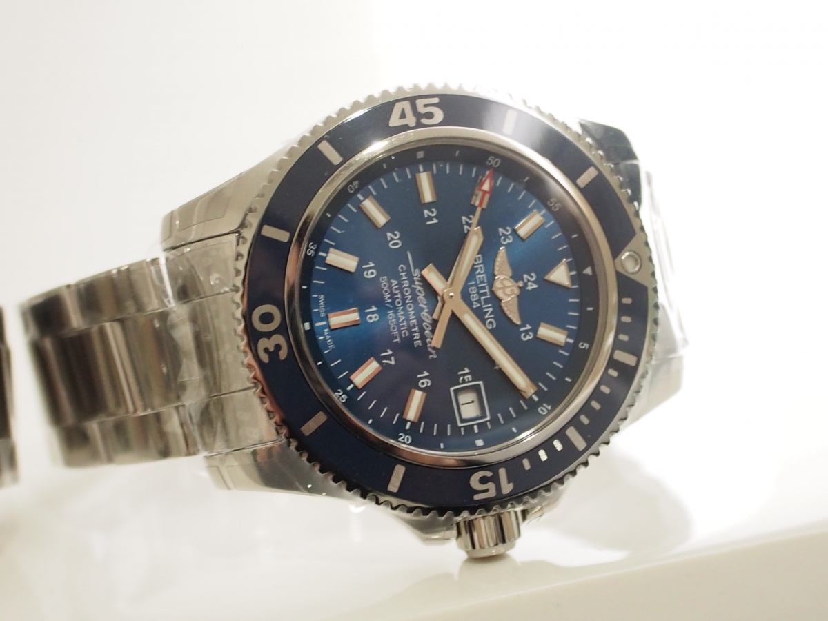 2017年新作モデル入荷致しました！！スーパーオーシャン ヘリテージⅡ！-BREITLING 〉BASELWORLD -P4041242