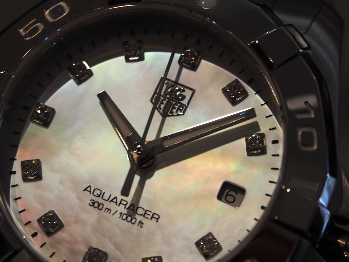 TAG HEUER ダイバーウォッチ レディース腕時計ネイビー レディース