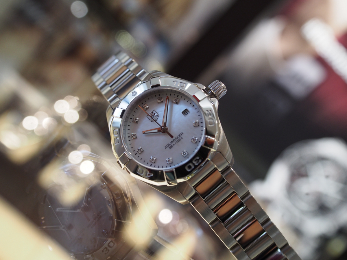 【TAG Heuer NEW COLLECTION】女性だからこそダイバーズウォッチ！/アクアレーサー レディ ダイヤモンド-TAG Heuer -P4061268