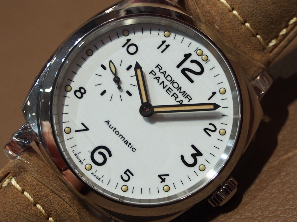 パネライからラジオミールのホワイトダイヤルあります/PAM00655-PANERAI -P4071254