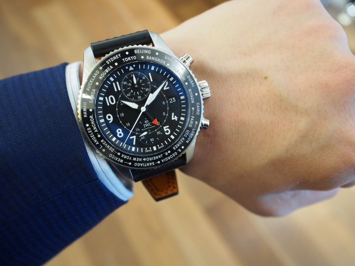 個性的なIWC パイロット・ウォッチ「タイムゾーナー」のご紹介 