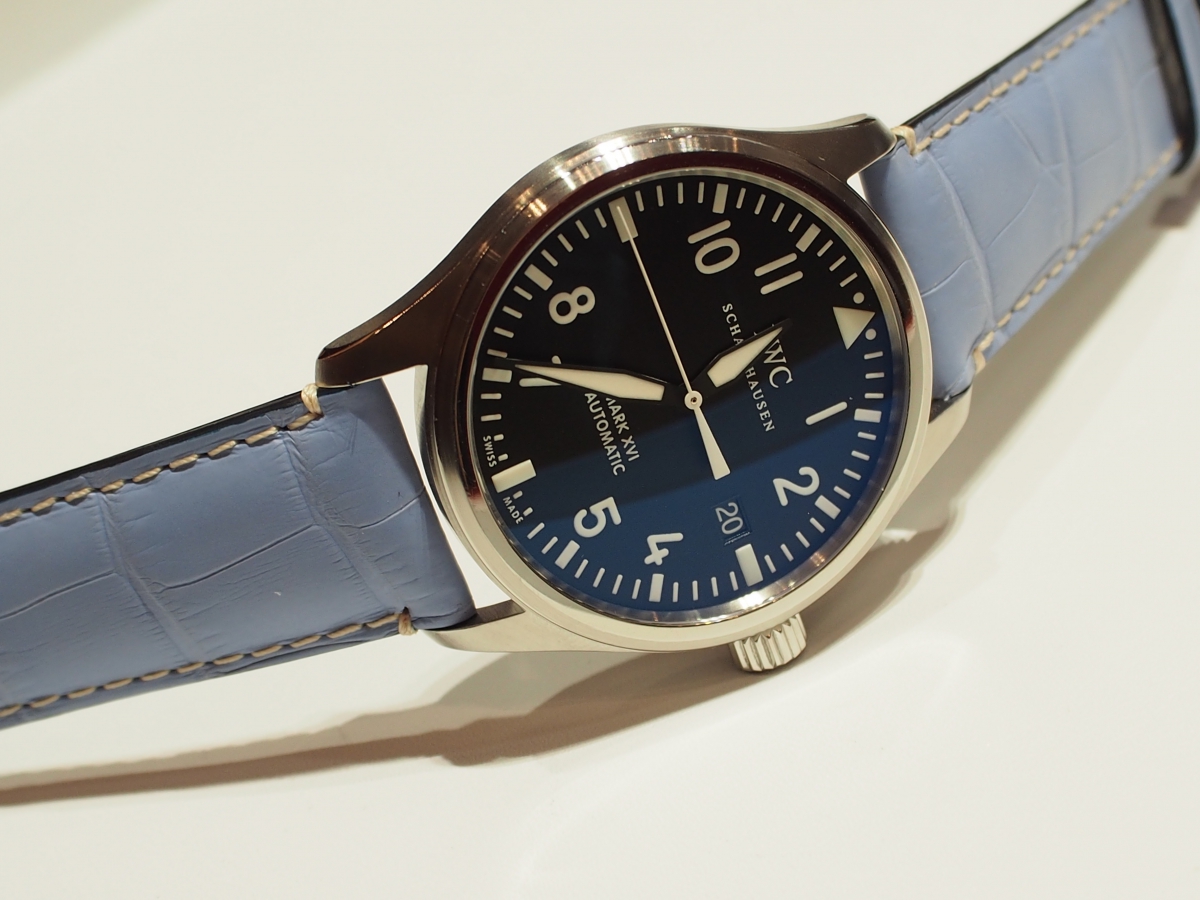 IWC×Jean Rousseau(ジャン・ルソー)顧客様こだわりのオーダーメイドストラップ-IWC用 ジャン・ルソー オーダーストラップ -P5201971