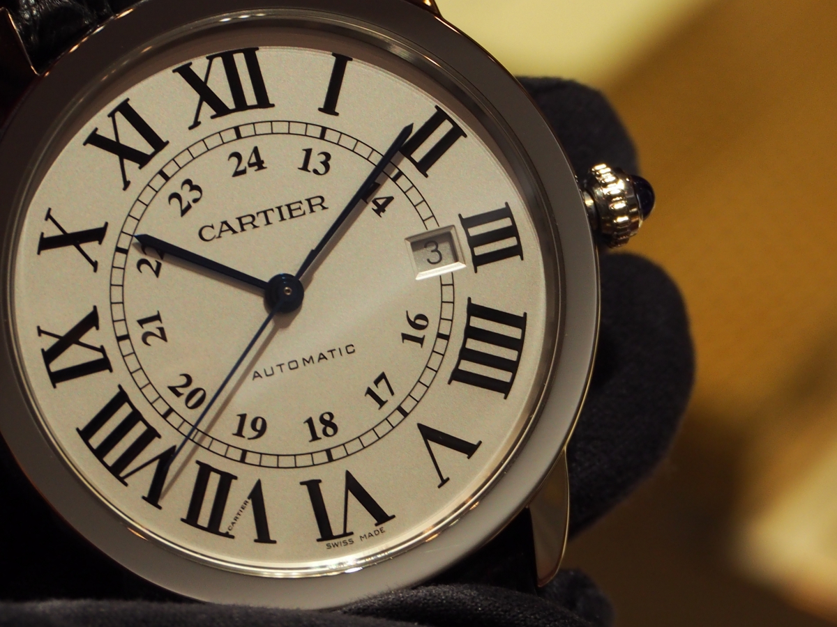 ビジネスウォッチにラグジュアリーなCartier(カルティエ)を選ぶ！/ロンド ソロ ドゥ カルティエ-Cartier -P6062153