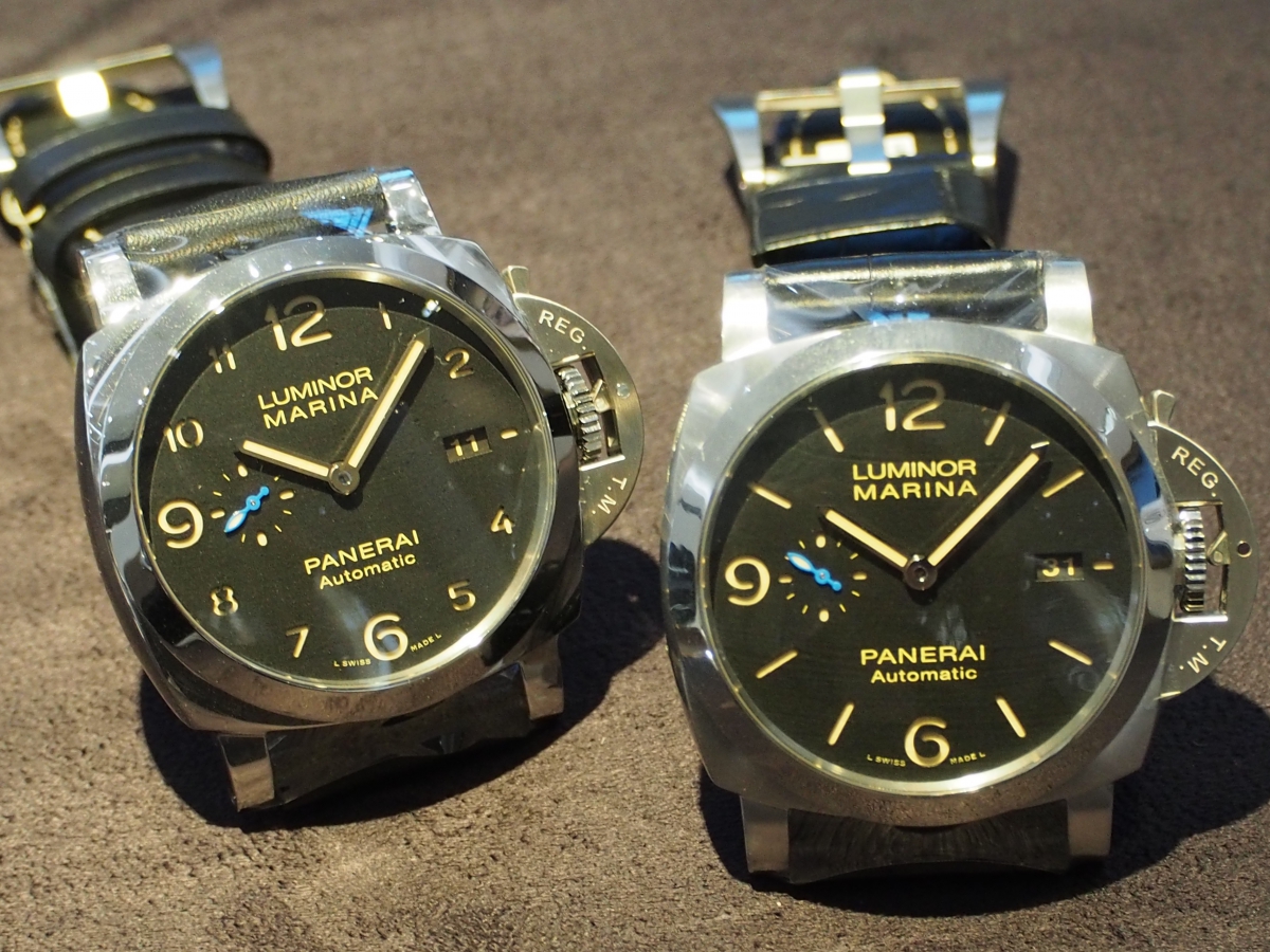 人気モデルのPAM01312とPAM01359をマイナーチェンジ前に手に入れる 