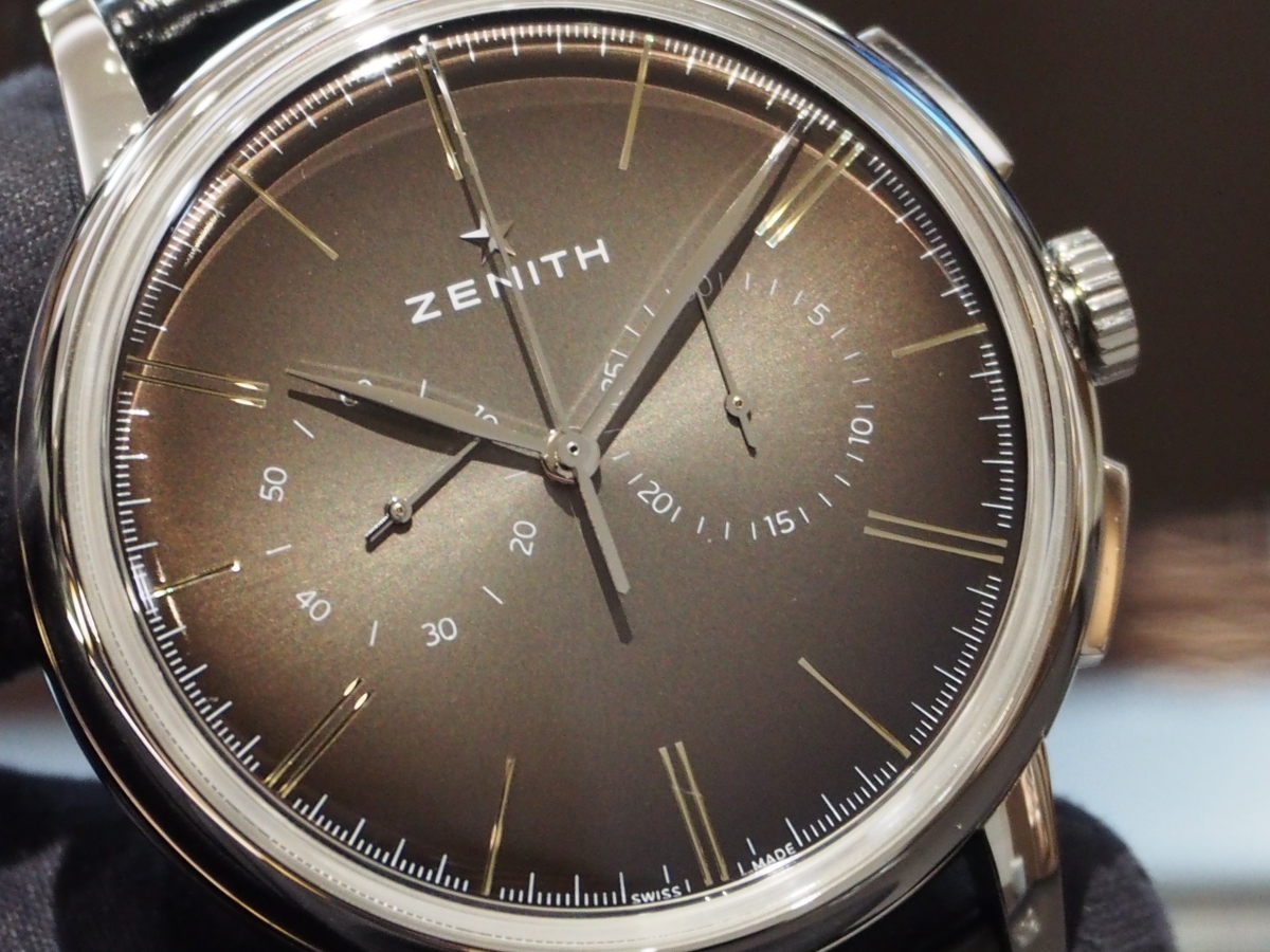 ZENITH(ゼニス)】”エリート クロノグラフ クラシック”、店頭に