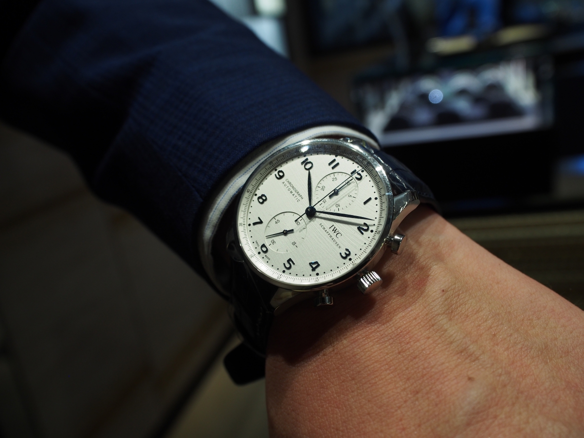 IWCの時計を買うなら？間違いなしのこのモデル！～ポルトギーゼ・クロノグラフ～-IWC -P9010994