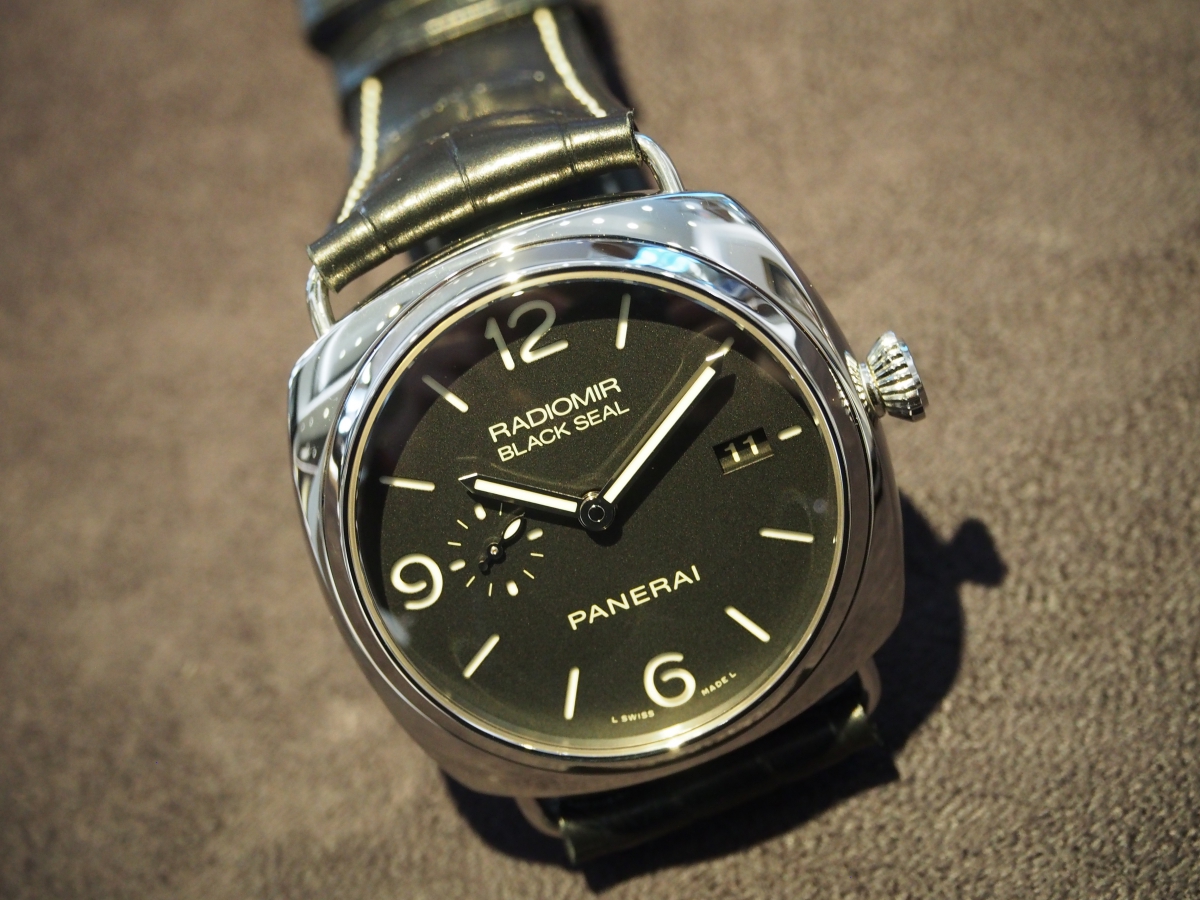 使いやすいラジオミールがあったんだ！自動巻きのPAM00388/パネライ-PANERAI -P9081110