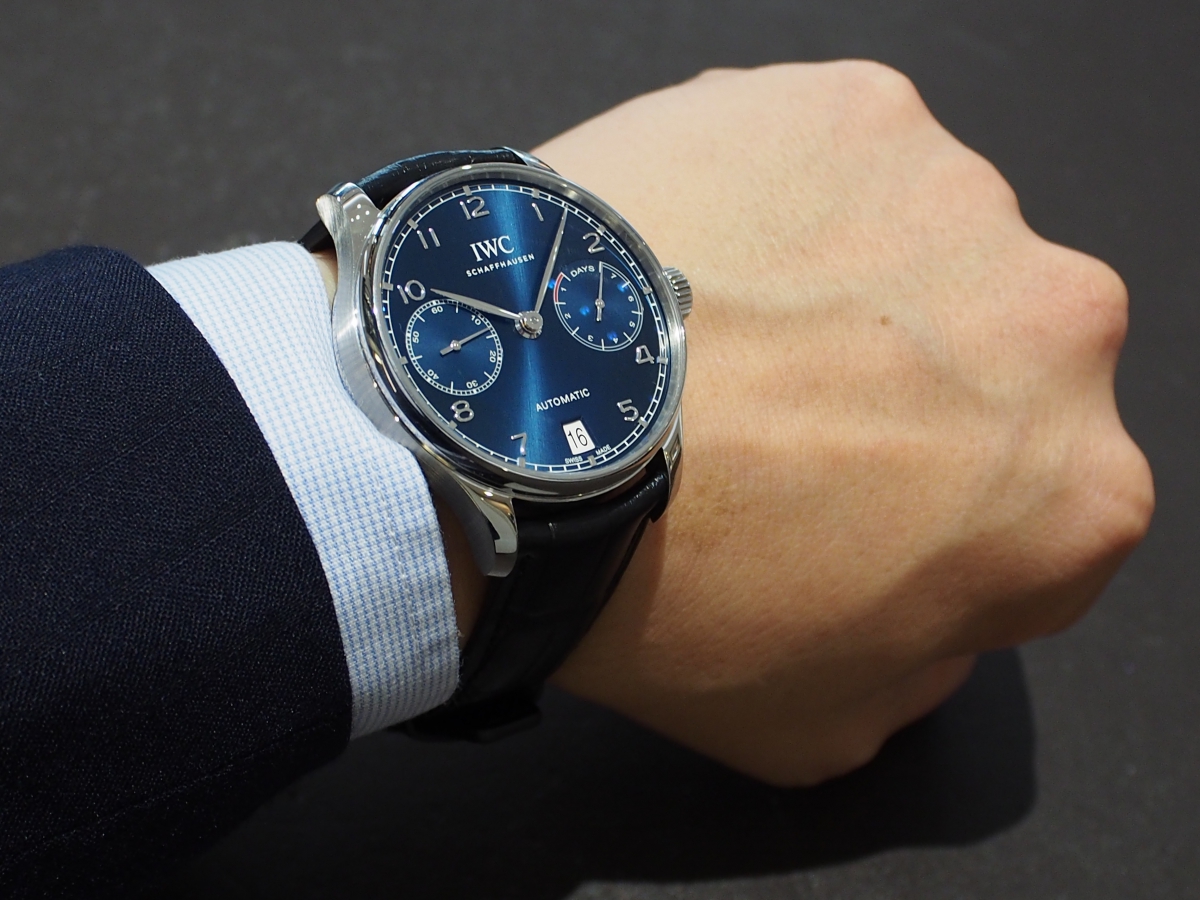 oomiya京都店に新作入荷！！IWC ポルトギーゼ オートマティック ブルー 
