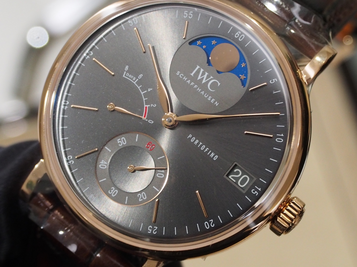 【IWC ニューコレクションフェア】ポートフィノより憧れのゴールドモデル-IWC -PA191844