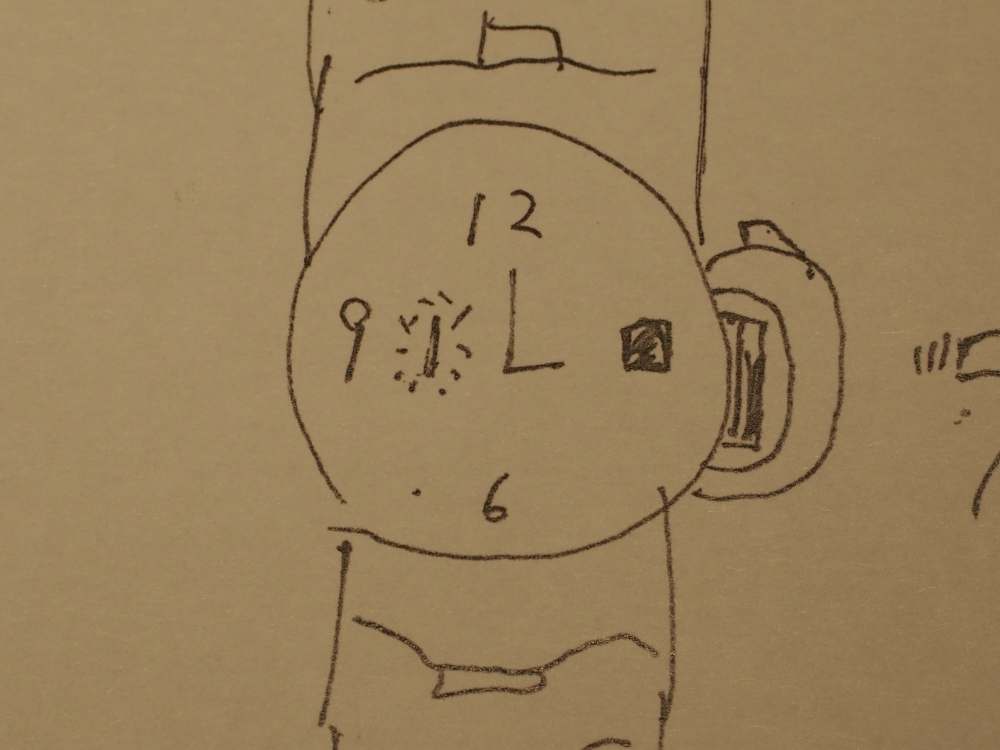 ～時計の絵、描けますか？～@PANERAI(パネライ)/ルミノール-PANERAI スタッフつぶやき -P1231011