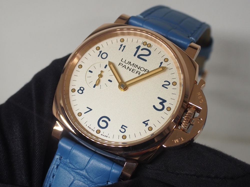 PANERAIから白文字盤のルミノール ドゥエ 3デイズ オロロッソ/PAM00741-PANERAI -P2121540