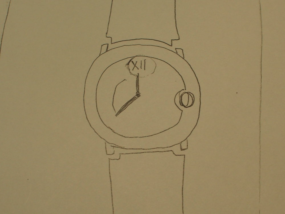 ～時計の絵、描けますか？～@Cartier(カルティエ)/バロンブルー-Cartier スタッフつぶやき -P2171633
