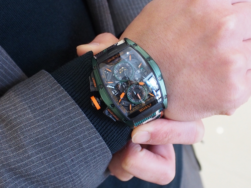 腕時計用オーダーストラップはoomiya京都店でご注文いただけます。　Jean Rousseau(ジャン・ルソー)
