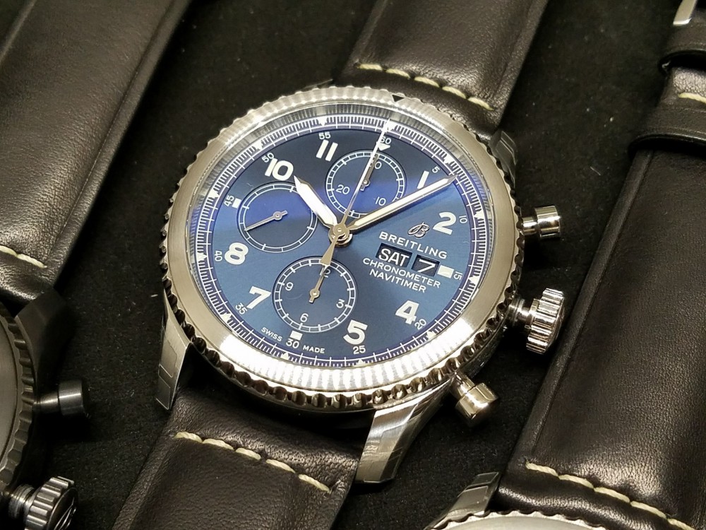 【ブライトリング入荷情報】新作ナビタイマー8 クロノグラフ 43 各色入荷です！-BREITLING -6170de9d28972bec5c370d12683fbf5e