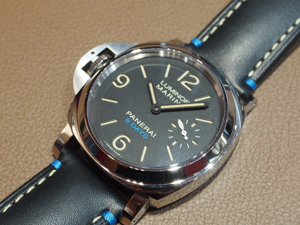 【PANERAI COLLECTION】2018年パネライ新作ルミノールレフトハンド8デイズパワーリザーブアッチャイオ/PAM00796-PANERAI -P7103964