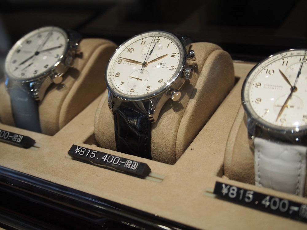 オオミヤ京都店に人気のIWC ポルトギーゼシリーズ、ポートフィノシリーズが勢揃い！-IWC -P7244266