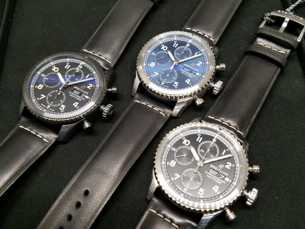 【ブライトリング入荷情報】新作ナビタイマー8 クロノグラフ 43 各色入荷です！-BREITLING -a0bd0f5b46117514d5270bc849add7e5