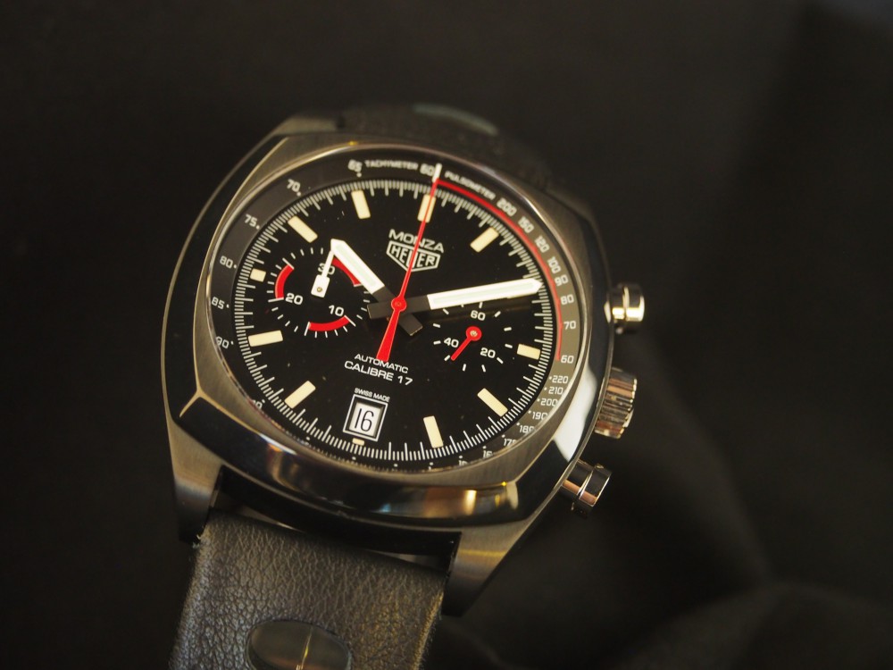 【生産終了モデル】クラシカルなデザインが魅力的タグ・ホイヤー《モンツァ キャリバー17》-TAG Heuer -PB130516