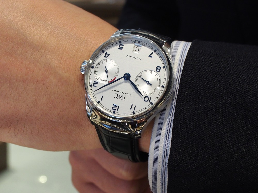 IWC ニューコレクションフェア】自社製ムーブメント搭載のポルトギーゼ 