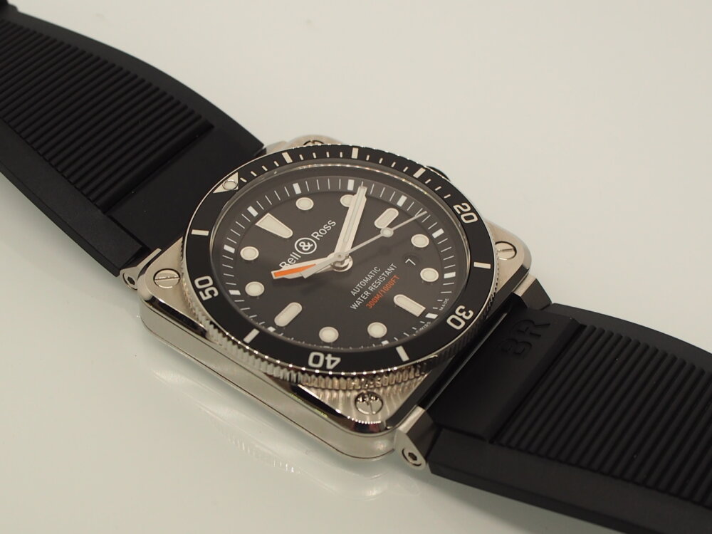 【ベル＆ロス】四角い形のダイバーズウォッチ。BR 03-92 DIVER-etc・・・ -P5310344