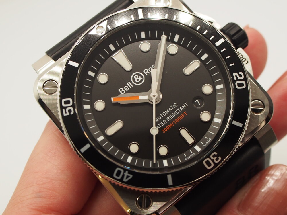 【ベル＆ロス】四角い形のダイバーズウォッチ。BR 03-92 DIVER-etc・・・ -P5310349