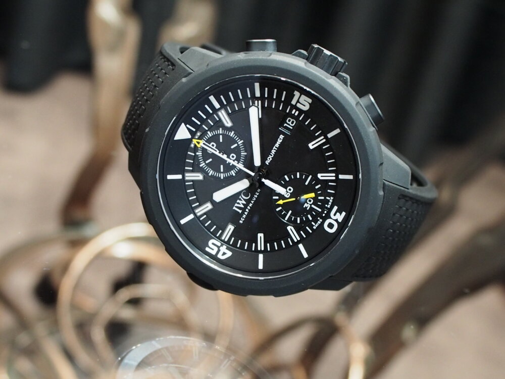 IWC / 《オールブラック》アクアタイマー・クロノグラフ“ガラパゴス・アイランド”も再入荷！　-IWC -P6131465