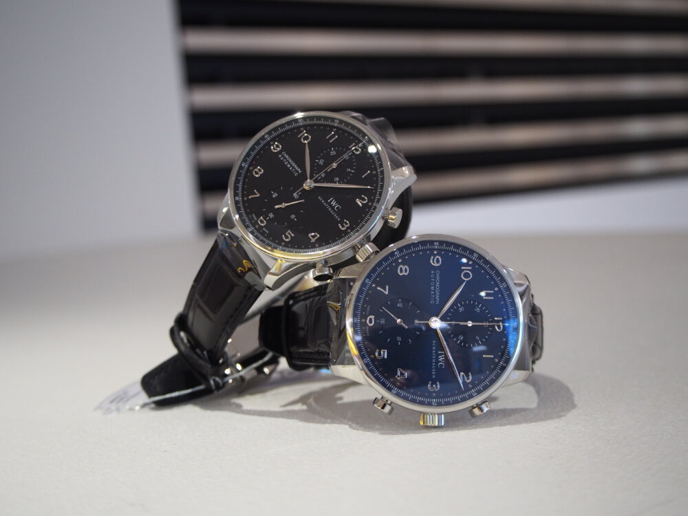 鉄板腕時計！IWCのポルトギーゼ・クロノグラフ全色揃ってます！-IWC -P7132337