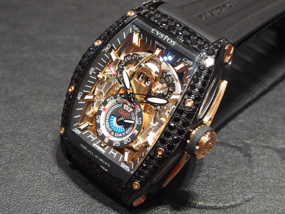 ooomiyaスペシャルモデル　「チャレンジ シーライナー GMT ブラックダイヤモンド」-CVSTOS -P7262751